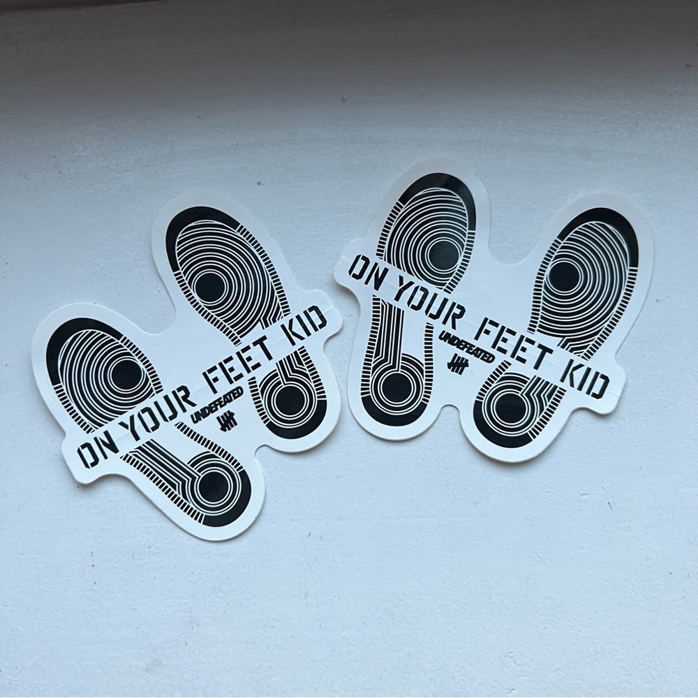 Undefeated Stickers (2 total)